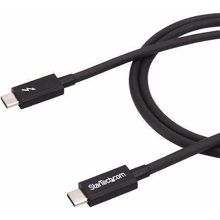 Startech.Com 1M THUNDERBOLT 3 20GBPS USB-C CABLE - THUNDERBOLT, USB, AND DISPLAY PORT COMPATIBLE TBLT3MM1M
