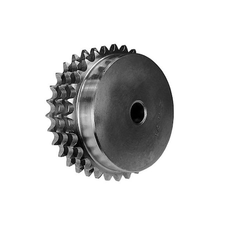 Pti Stock Bore Sprocket, 08B, 14 Teeth, 14 mm Bore 08B-3-14B