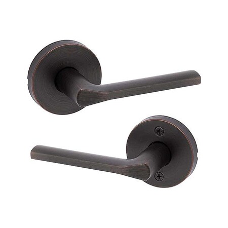 Kwikset Door Lever Lockset, 1 3/8-1 3/4" Thick 720LSL-RDT-11P-6AL-RCS