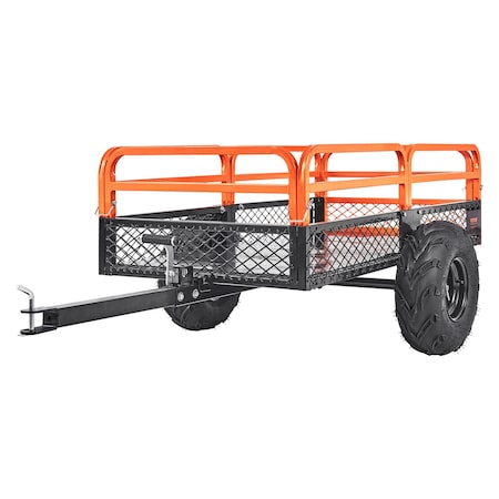 Vevor Dump Trailer Tow Behind Dump Cart 750 lbs 15 Cu. Ft. Steel Construction BTC002C