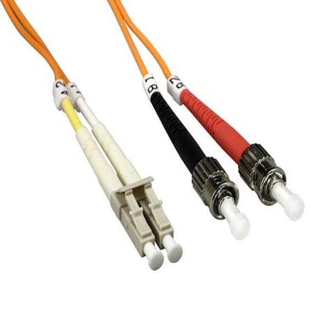 Sanoxy 15 Meters LC to ST Duplex 62.5/125 Multimode OM1 Fiber Optic Cable SNX-CBL-LDR-FB103-5315