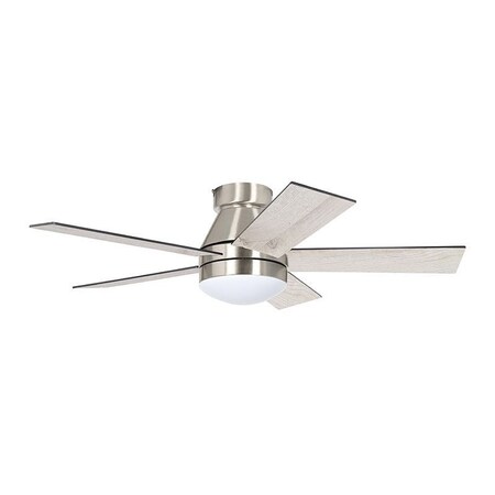 Westgate 42in DC 5-BLADE CEILING FAN AND LIGHT 5CCT 18W REMOTE BN/LIGHT OAK BLADES, 30K/35K/40K/50K/65K WFL-DC-120-RC-5B-42-MCT5-BN-OK
