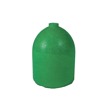 Dedeco RBR ABRASIVE CONE, BULLET 1" X 3/4", GRN MED S/C 1/UNIT 0113