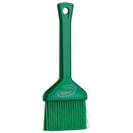 Vikan Pastry Brush, 7 3/4 in L, 2 4/5 in W, Green 5552702