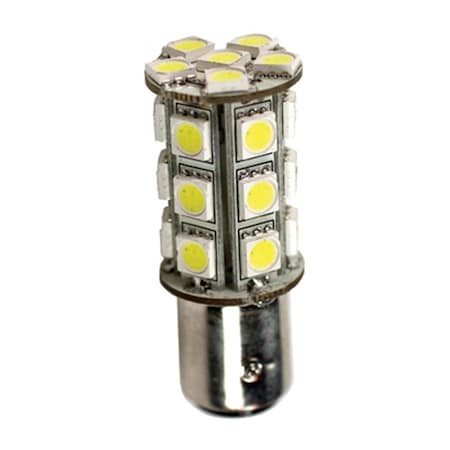 Arcon Arcon 50509; Tail Light LED Bulb; 24 LED; Bright White; 12 Volt; 25.2 Watt; Single 50509