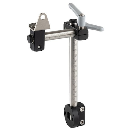 Otto Ganter SensMntKitw/Handl, SS, 45 mm L, SS MT15-2W-90-LV-S200-S100-BRKT-M8