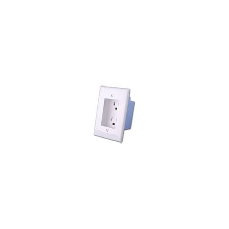 Vanco Wallplates and Accessories 168924-WH
