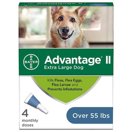 Elanco Phv Advantage II, Dogs Over 55Lb, 24PK 60040