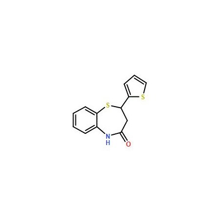 Ak Scientific 2-(2-Thienyl)-2, 3-dihydro-1, 5-benzothiazepin-4(5H)-one (100mg), CAS 5871-68-1 6117AE-100mg