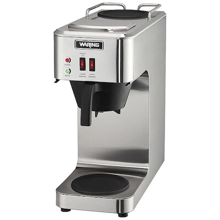 Waring Commercial Pour-Over Coffee Brewer, 1800 W, 64 oz WCM50