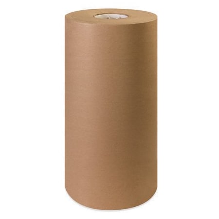 Non-Branded Kraft Paper Rolls, 18 in Roll Width, 18 lb Roll Weight, 40 lb Basis Weight KP1840RP
