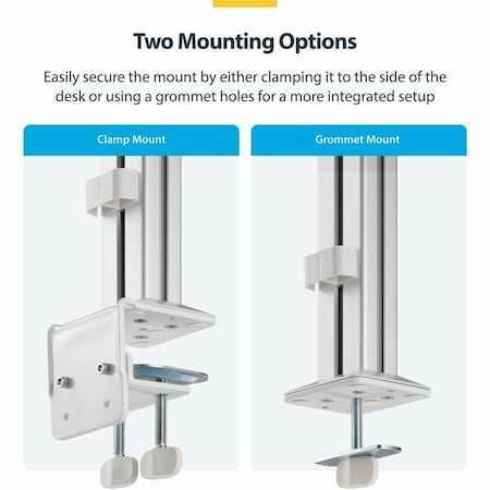 Startech.Com SIX-MONITOR DESK MOUNT WITH CROSSBAR, UP TO 32-INCH COMPUTER SCREENS, MAX 17.6LB 6-MONITOR-ARM-A
