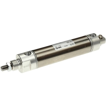 Smc Air Cylinder, 1/2 In. Stroke, 5-1/4 In. L NCDMC106-0050
