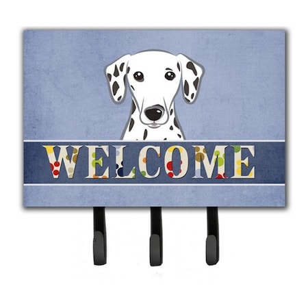 Carolines Treasures Dalmatian Welcome Leash and Key Holder BB1396TH68