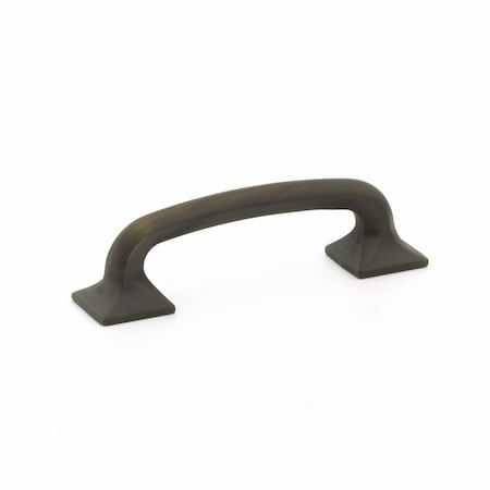 Schaub 3-1/2in Center to Center Northport Cabinet Pull Ancient Bronze Finish 205-ABZ