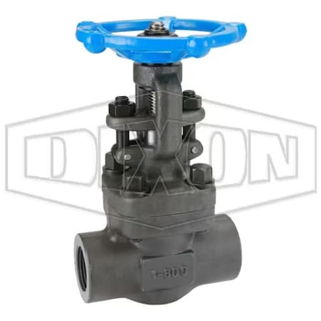 Dixon Gate Valve, 1 in, FNPT, Class 800, Forged Steel Body FSGV100