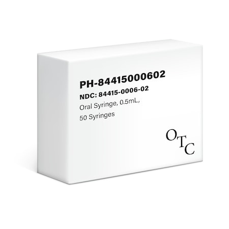 Generic Sodium Chloride 23.4% Oral Syringe, Clear, 0.5mL, 50PK 09-24681