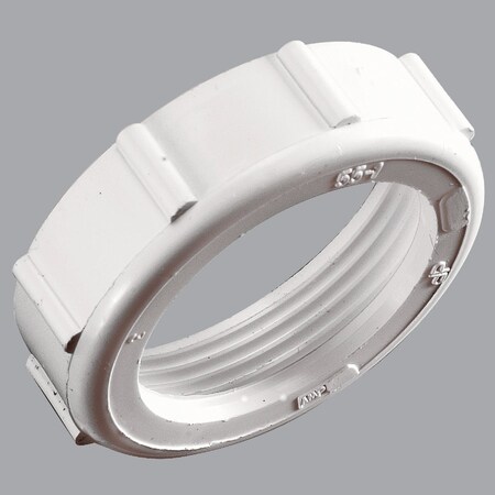 Do It Best 1-1/4'' x 1-1/4'' White Polypropylene Slip Joint Nut DIB20956