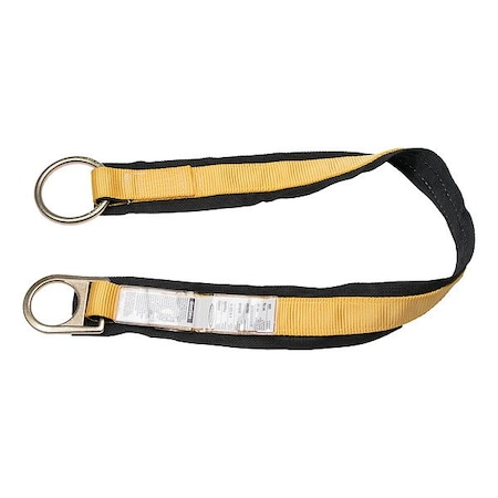 Werner Cross Arm Anchor, 4 ft. Length, 425 lb Weigth Capacity, Polyester Anchor, D-Ring A111004