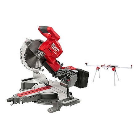 Milwaukee Tool Miter Saw Kit, 10 in Dia, 4000 RPM 2734-20, 48-08-0551