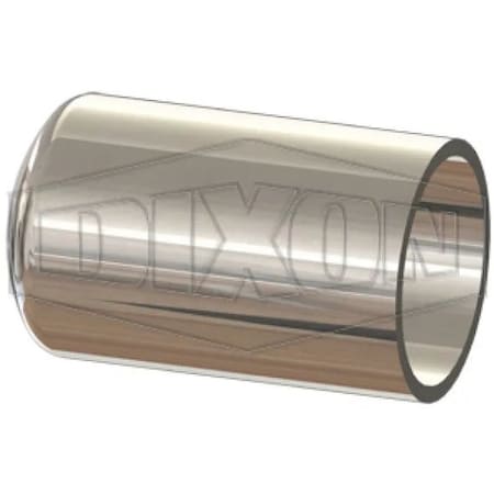 Dixon High Purity Bradford Weld Cap, 3/4 in Nominal, 316L Stainless Steel T16W-075PM