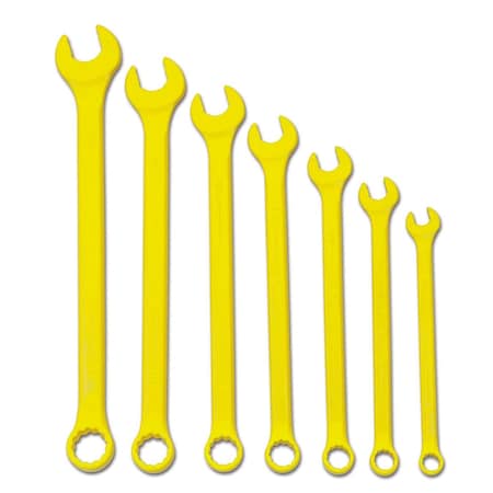 Williams Williams Super Combo Wrench Set, Yellow, 7 pcs., SAE JHWWS1170YSC