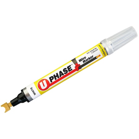 U-Mark Wire Marker White, 4 PK 10705PPM