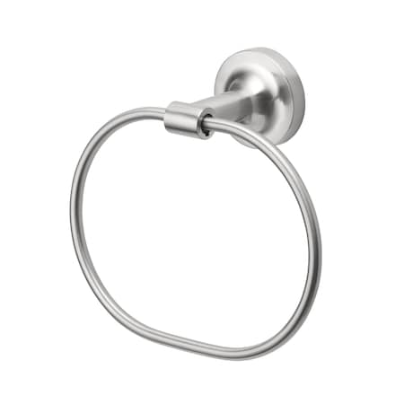 Gliderite Hardware Alpine Collection Towel Ring Satin Nickel Bathroom Hardware 9040-RD-SN-1