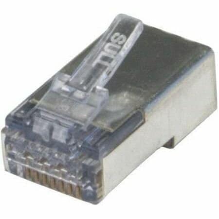 Platinum Tools EZEX38 SHIELDED, RJ45, INTERNAL GRND. 100/BAG. 105026