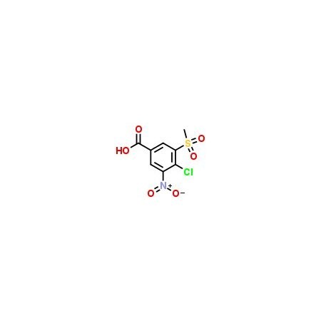 Ak Scientific 3-Methylsulfonyl-4-chloro-5-nitrobenzoic acid (1g), CAS 32548-10-0 B697-1g