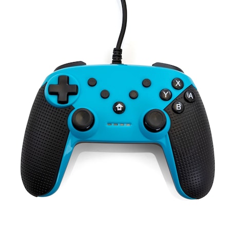 Gamefitz Wired Controller for the Nintendo Switch in Blue GF13-003BLU