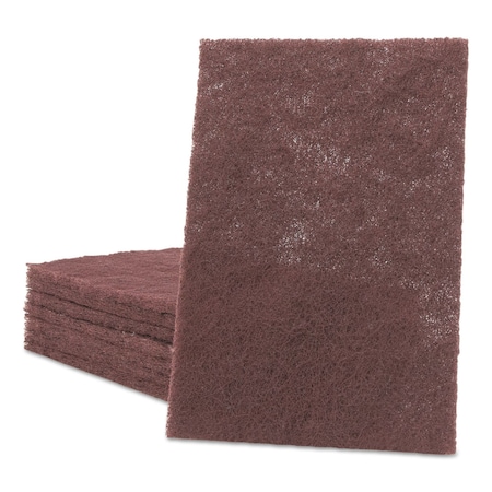 Scotch-Brite Professional General Purpose Hand Pad, 6 x 9, Maroon, PK60 7447