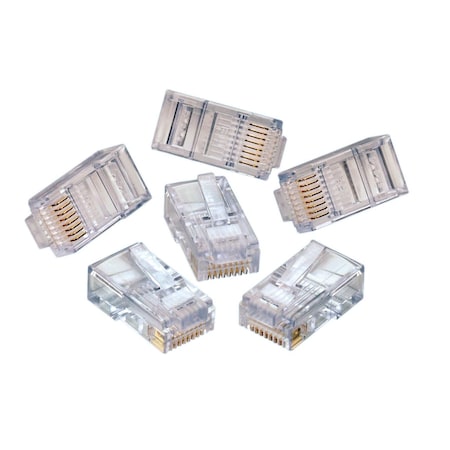 Leviton RJ-45 Modular Plugs 10 pk 47613-EZR