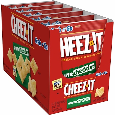 Keebler Cheez-it, White Cheddar, 6 PK 31533