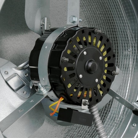 Gaf Master Flow 1000 CFM Galvanzied Power Roof Mount Attic Vent Fan, Weathered Wood ERV4WW