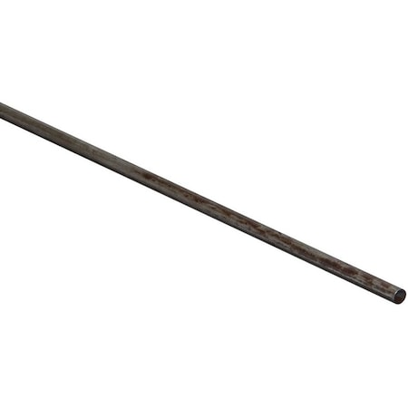 Stanley 4055BC Series Weldable Round Smooth Rod, 18 in Dia, 48 in L, Steel, Plain N266-072