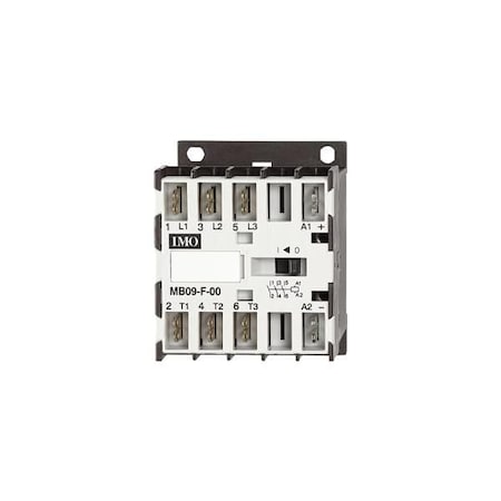Imo Automation Mini Contactor 3 Pole Open 4kW 9A AC3, Fast-On Connections MB09-F-01230
