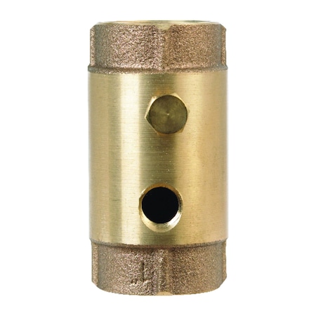 Campbell Mfg Campbell 1 in. D X 1 in. D Red Brass Spring Loaded Check Valve CVB-4TLF