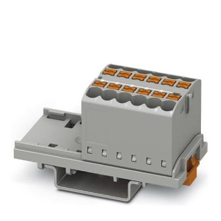 Phoenix Contact PTFIX 12X2 5-NS35 GY Distribution block 3273022