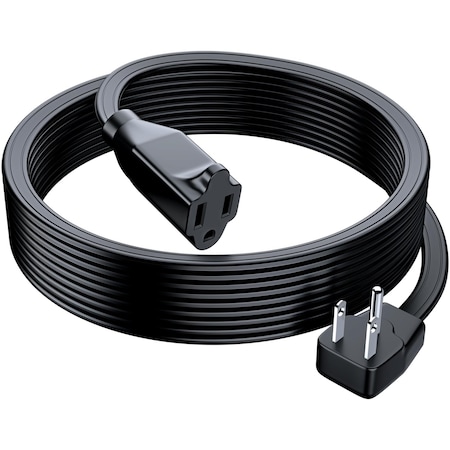 Maximm 20ft 14AWG Heavy Duty Flat Wire 3-Prong Extension Cord, UL, Black ADW-90-31F20-14B0
