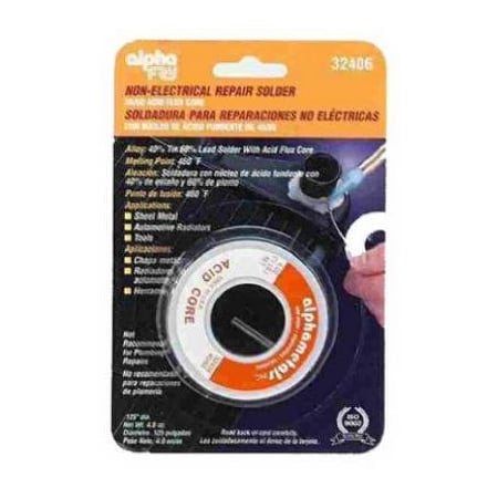 Alpha Assembly Solutions 4OZ.125 Non Elec Solder AM32406