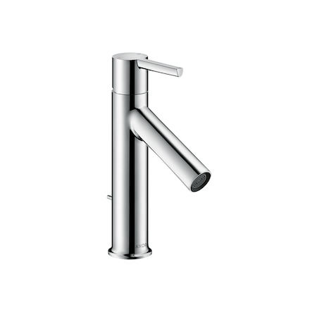 Axor Starck Single-Hole Faucet 100 with Pop-Up Drain, 1.2 GPM in Chrome 10001001