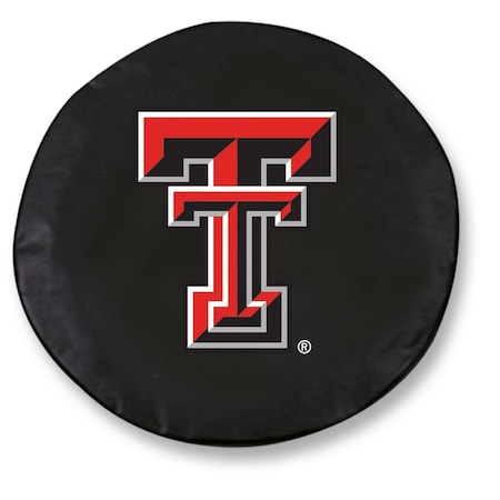 Holland Bar Stool Co 25 1/2 x 8 Texas Tech Tire Cover TCMTXTechBK