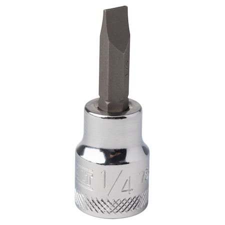 Dewalt Slotted Bit Socket, 3/8 Drive, 1/4 Tip DWMT75452OSP