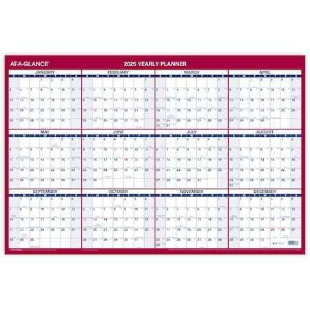 At-A-Glance Erasable Wall Calendar PM2628