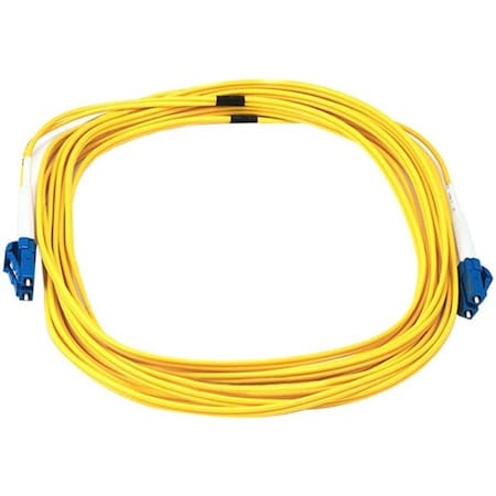 Monoprice FIBER OPTIC CABLE, LC/LC, SINGLE MODE, DUPLEX - 5 METER 9/125 TYPE - YELLOW 3651