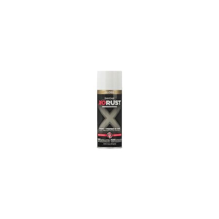 True Value Anti-Rust Enamel Spray Paint & Primer, White Gloss, 12-oz. XOP1-AER