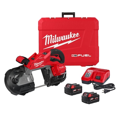 Milwaukee Tool Band Saw Kit, 44.875 in L, 550 SFPM 2929S-22