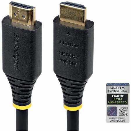 Startech.Com 1M (3.3FT) CERTIFIED ULTRA HIGH SPEED HDMI CABLE, 8K 60HZ/4K 120HZ, HDMI 2.1 CABLE WITH HDR10+ / EA HDMI21-CBL-8K60-1M