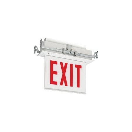 Lithonia Quantum Edge-Lit Exit (Chicago) EDGRC-1-RW-CH2-EL